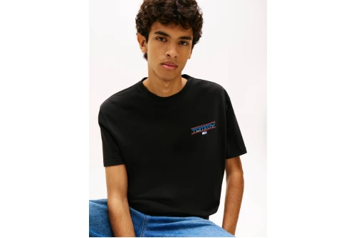 Tommy Jeans Regular Fit Poster T-Shirt Ανδρικό (DM0DM22541 BDS)