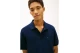 Tommy Jeans Regular Essential Ανδρικό Κοντομάνικο Polo Μπλε Σκούρο