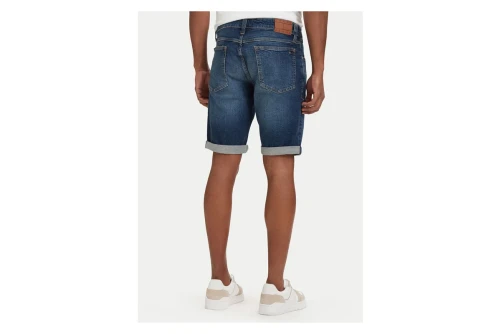 Tommy Jeans Ronnie Whiskered Slim Βερμούδα Τζιν Ανδρική (DM0DM22980 1BK)