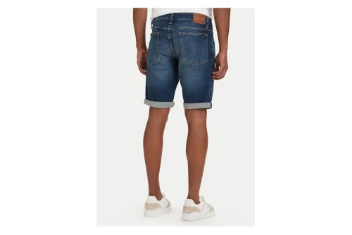 Tommy Jeans Ronnie Whiskered Slim Βερμούδα Τζιν Ανδρική (DM0DM22980 1BK)