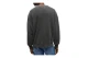 Tommy Jeans Waffle Knit Relaxed Ανδρική Μακρυμάνικη Πλεκτή Μπλούζα Ανθρακί