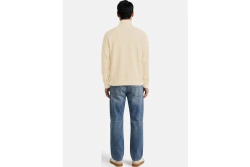 Tommy Jeans Waffle Knit Relaxed Μπλούζα Πλεκτή Με Φερμουάρ Ανδρική (DM0DM23127 AEF)