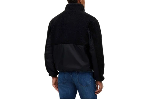Tommy Jeans Teddy Contrast Texture Relaxed Μπουφάν Sherpa Ανδρικό (DM0DM23227 BDS)