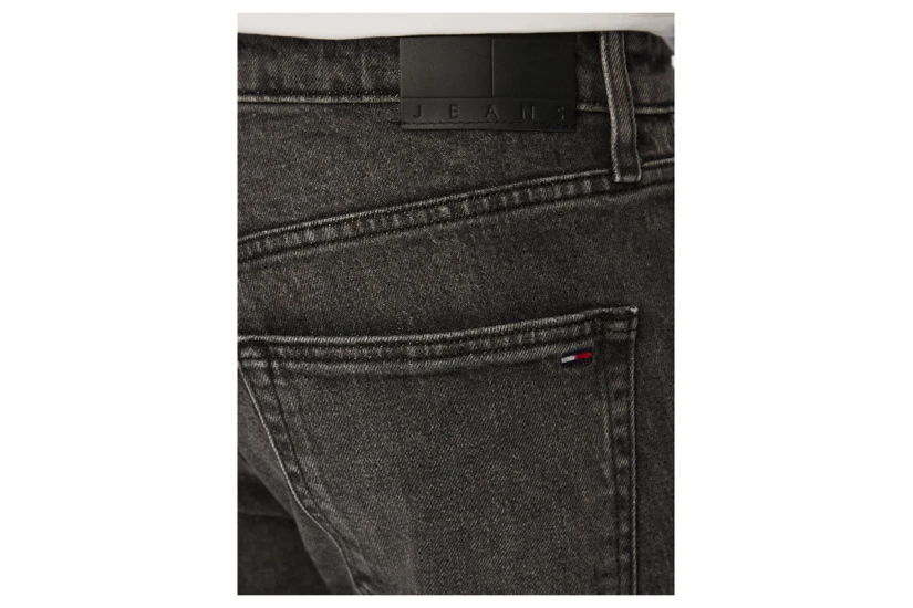 Tommy Jeans Scanton Faded Slim Ανδρικό Παντελόνι Τζιν Μαύρο