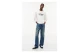 Tommy Jeans Ανδρικό Μακρυμάνικο Φούτερ Εκρού