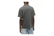 Tommy Jeans Washed Waffle Knit Ανδρικό Κοντομάνικο T-Shirt Polo Ανθρακί