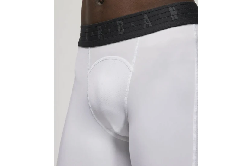 Jordan Dri-FIT Sport Ανδρικό Κοντό Κολάν Λευκό, Μαύρο