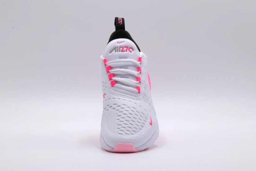 Nike Air Max 270 Γυναικεία Sneakers Λευκά, Ροζ, Μαύρα