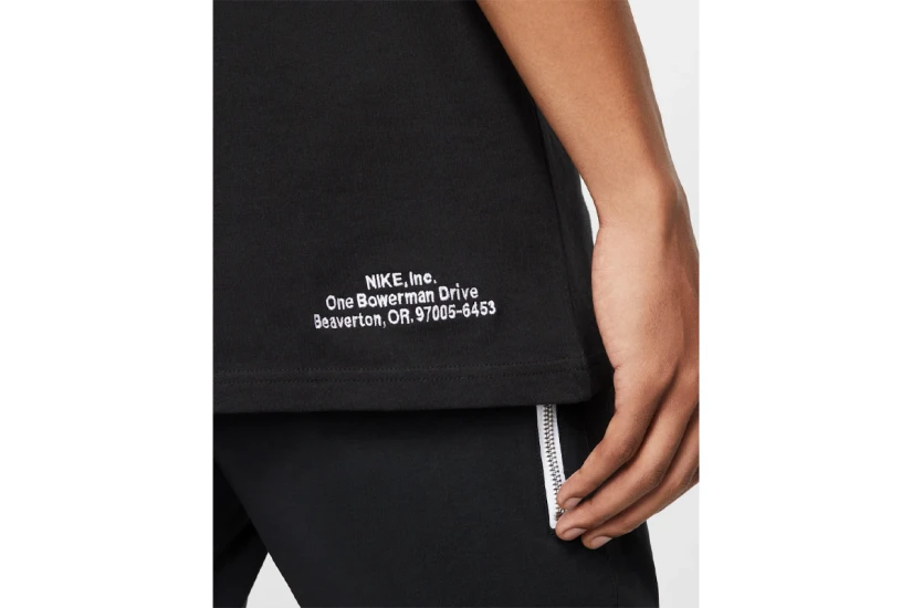 Nike Sportswear Ανδρικό Κοντομάνικο T-Shirt Μαύρο, Λευκό