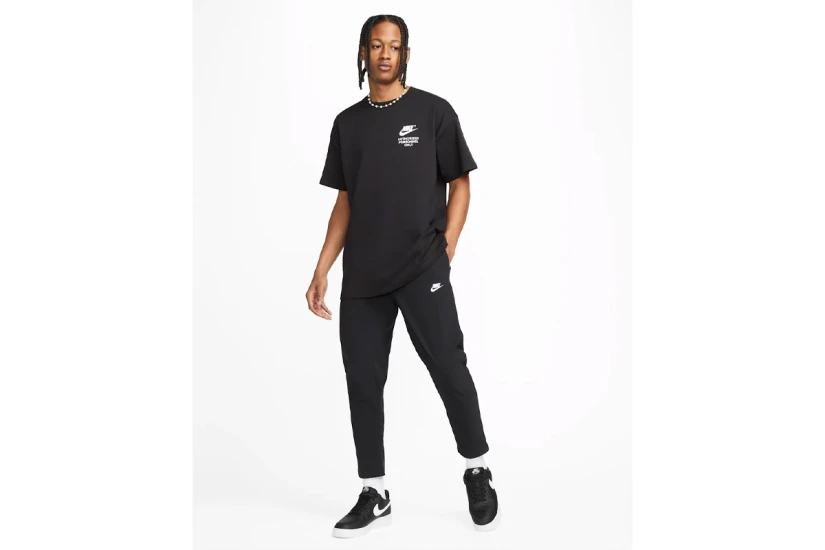 Nike Sportswear Ανδρικό Κοντομάνικο T-Shirt Μαύρο, Λευκό