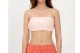 Nike Air Pique Bandeau Crop Top Αμάνικο Γυναικείο (DM6460 610)