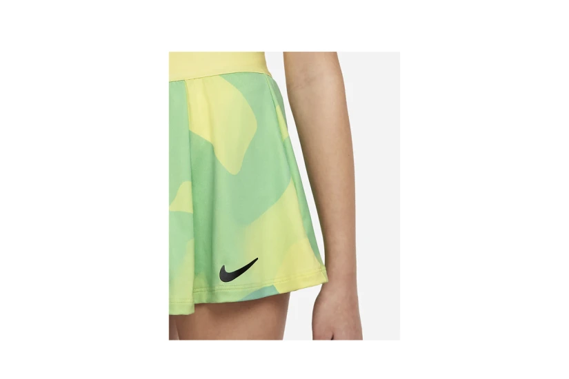Nike Court Victory Kids Dri-FIT Φούστα Κίτρινη, Πράσινη