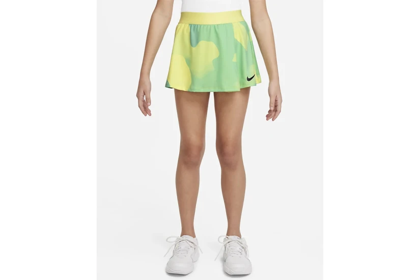 Nike Court Victory Kids Dri-FIT Φούστα Κίτρινη, Πράσινη