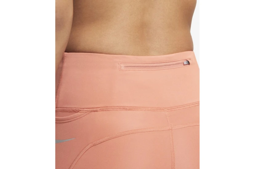Nike Dri-FIT Γυναικείο Κολάν Κάπρι Πορτοκαλί