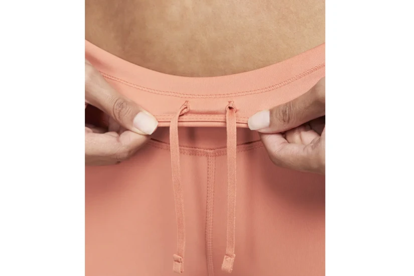 Nike Dri-FIT Γυναικείο Κολάν Κάπρι Πορτοκαλί