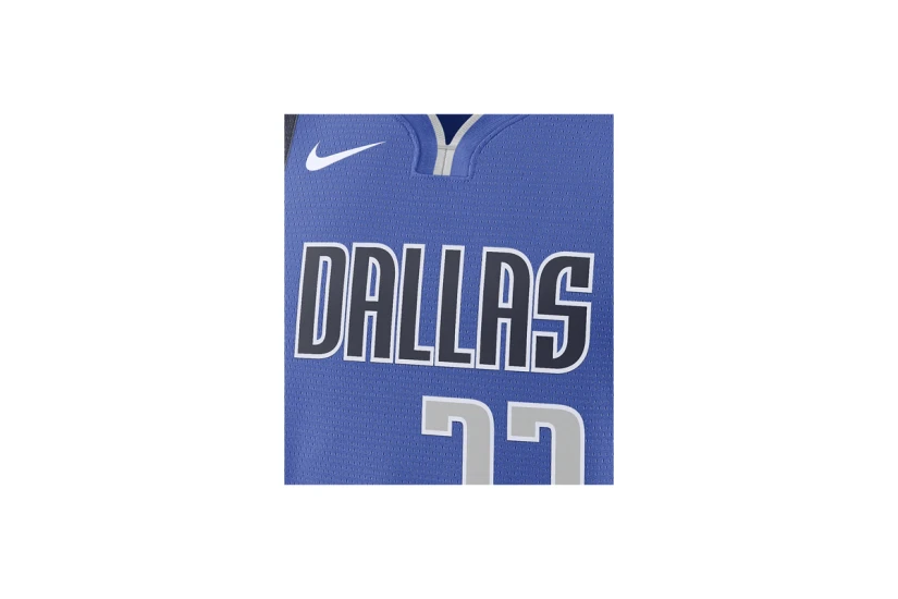 Nike Dri-FIT NBA Luka Doncic Dallas Mavericks Icon Edition Ανδρική Μπασκετική Φανέλα Μπλε, Μαύρη