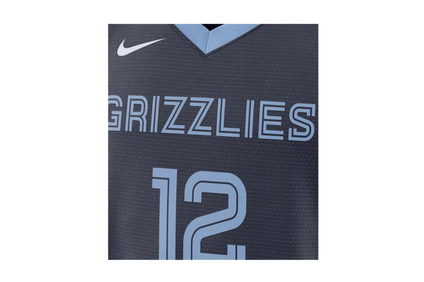 Nike Dri-FIT NBA Ja Morant Memphis Grizzlies Icon Edition Ανδρική Μπασκετική Φανέλα Μπλε Σκούρο, Σιέλ