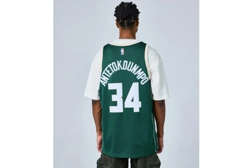 Nike Nba Milwaukee Bucks Icon Edition Φανέλα Ομάδας (DN2012 323)