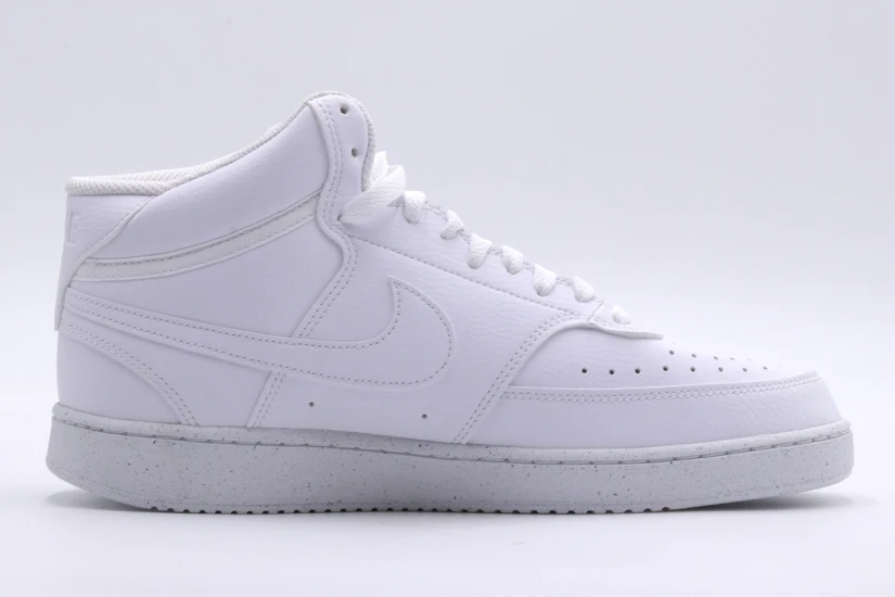 Nike Court Vision Mid Ανδρικά Sneakers Λευκά