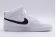 Nike Court Vision Mid Ανδρικά Sneakers Λευκά