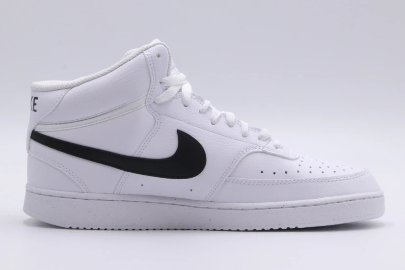 Nike Court Vision Mid Ανδρικά Sneakers Λευκά