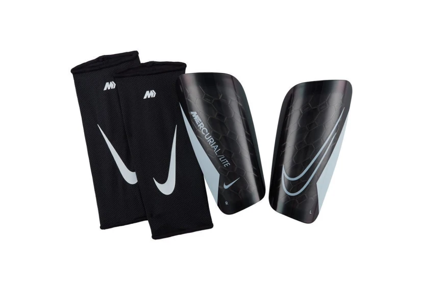 Nike Dri-FIT Mercurial Lite Επικαλαμίδες Ποδοσφαίρου Μαύρες