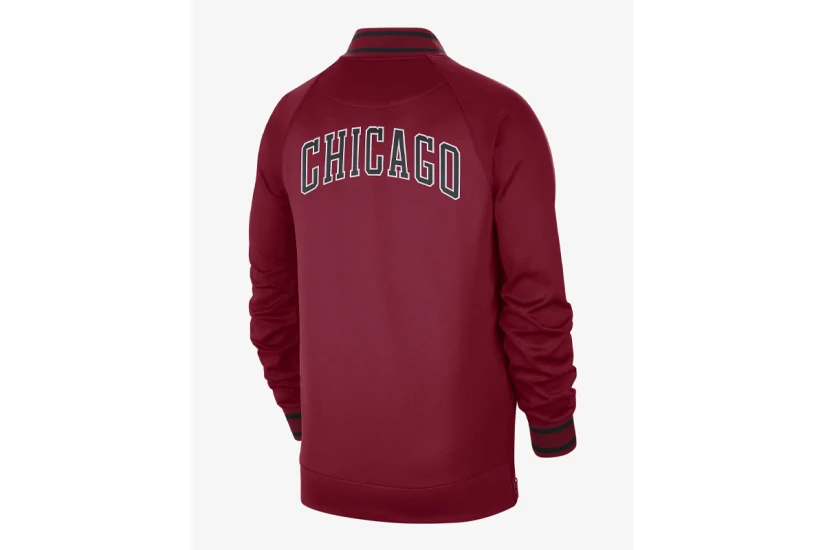 Nike NBA Chicago Bulls Showtime City Edition Ανδρική Ζακέτα 