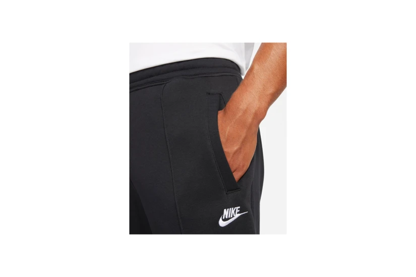 Nike Sportswear Fleece Ανδρικό Παντελόνι Φόρμας Μαύρο