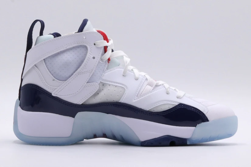 Jordan Jumpman Two Trey Ανδρικά Sneakers Λευκά, Μπλε Σκούρο