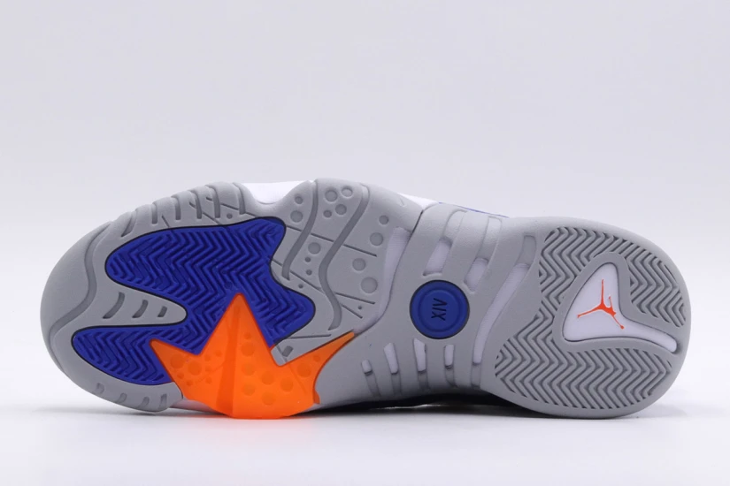 Jordan Jumpman Two Trey Ανδρικά Sneakers Λευκά, Μπλε, Γκρι
