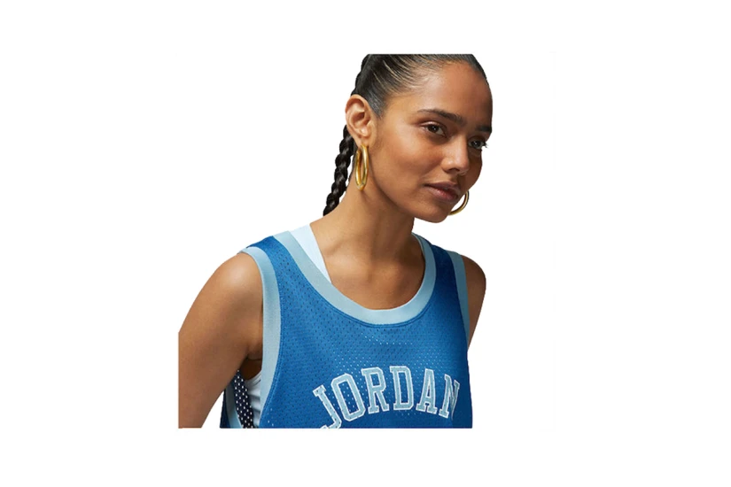 Jordan Heritage Γυναικείο Mini Φόρεμα Μπλε, Γαλάζιο
