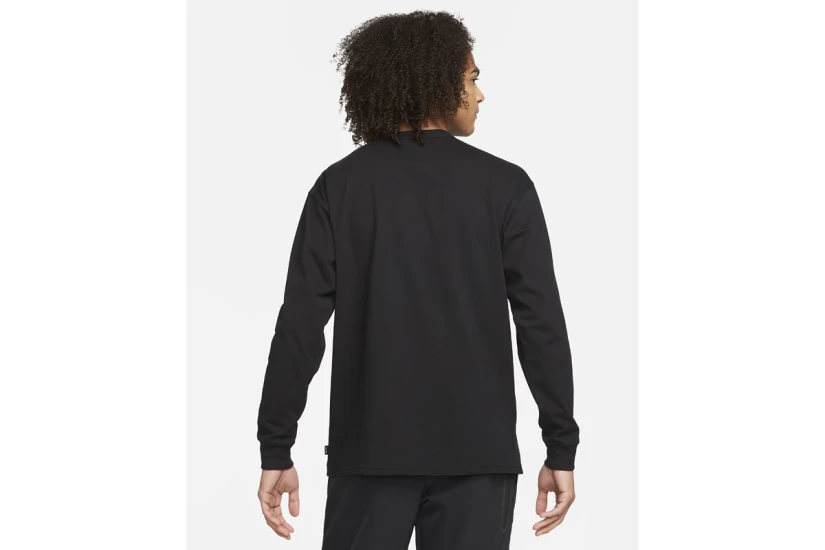 Nike Sportswear Premium Essentials Ανδρική Μακρυμάνικη Μπλούζα Μαύρη