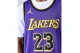 Jordan Los Angeles Lakers Φανέλα Lebron James Statement Edition