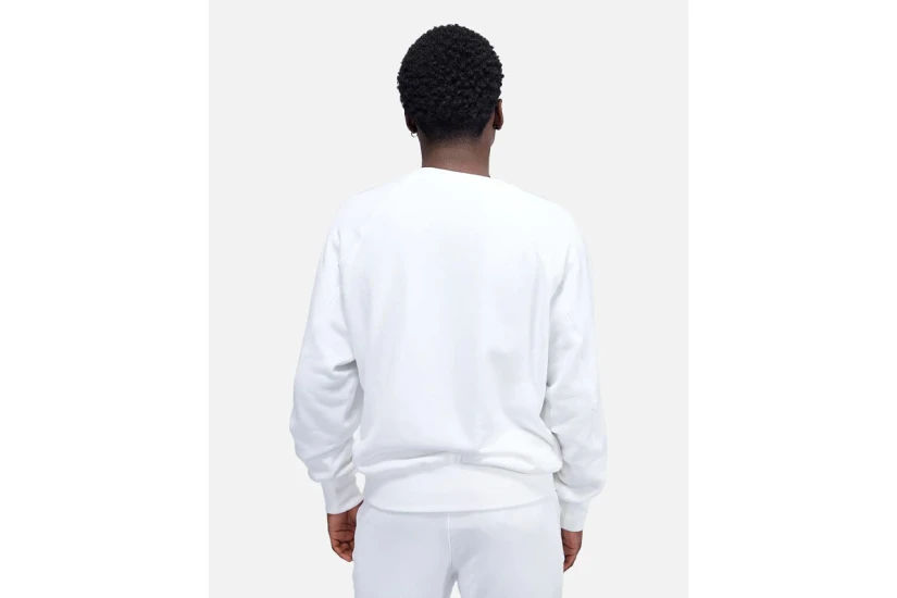 Nike Sportswear Air Ανδρική Μακρυμάνικη Μπλούζα με Λαιμόκοψη Λευκή