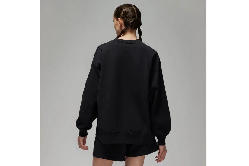 Jordan Flight Fleece Γυναικείο Φούτερ Μαύρο