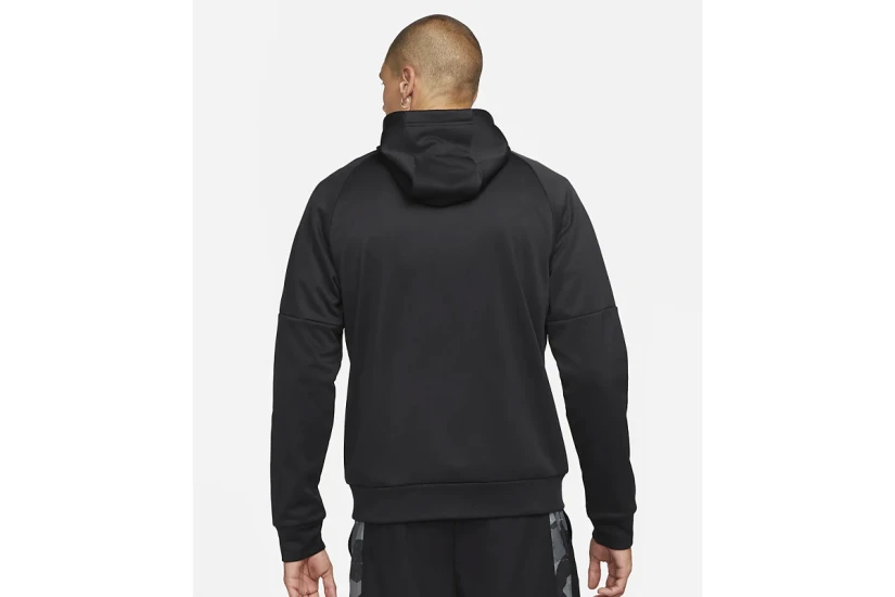 Nike Therma-Fit Fitness Ανδρική Ζακέτα με Κουκούλα Μαύρη