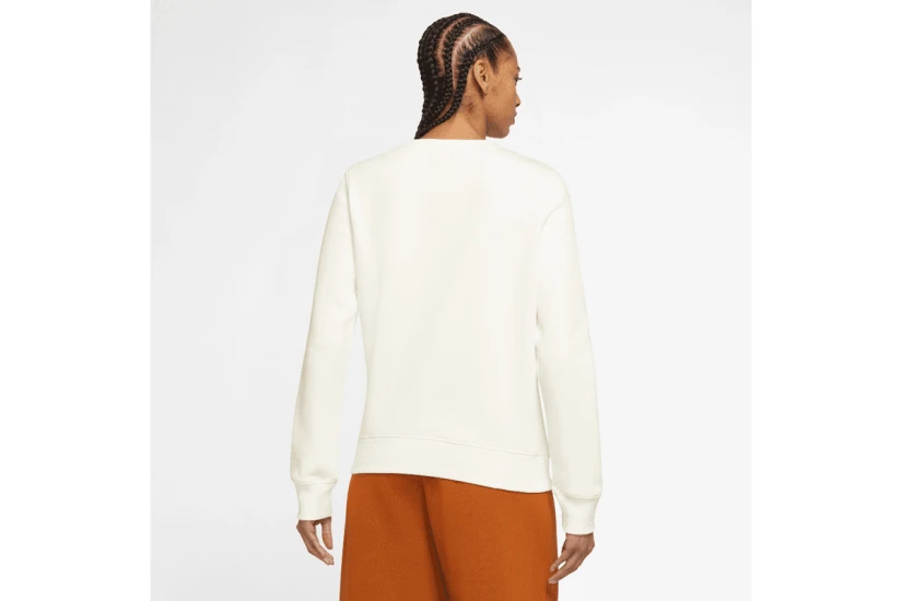 Nike Sportswear Phoenix Fleece Γυναικεία Μακρυμάνικη Μπλούζα Εκρού