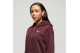 Nike Sportswear Phoenix Fleece Γυναικεία Ζακέτα με Κουκούλα Μπορντό