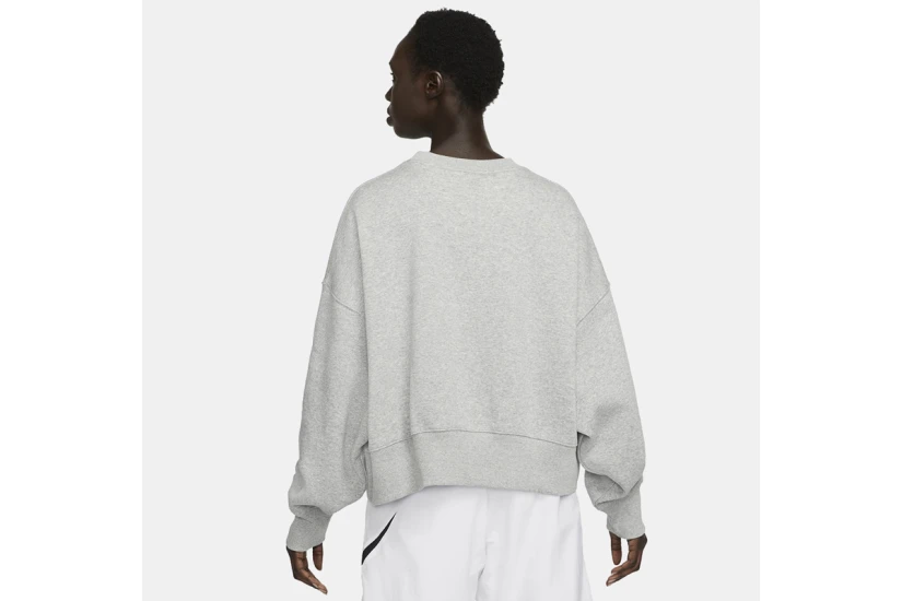 Nike Sportswear Phoenix Fleece Γυναικεία Μακρυμάνικη Μπλούζα Γκρι
