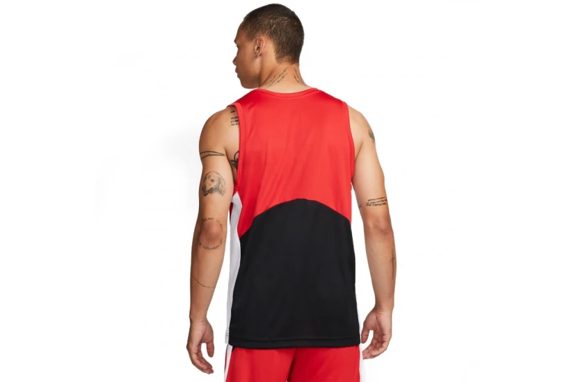 Nike Dri-FIT Starting 5 Ανδρική Φανέλα Κόκκινη, Λευκή, Μαύρη