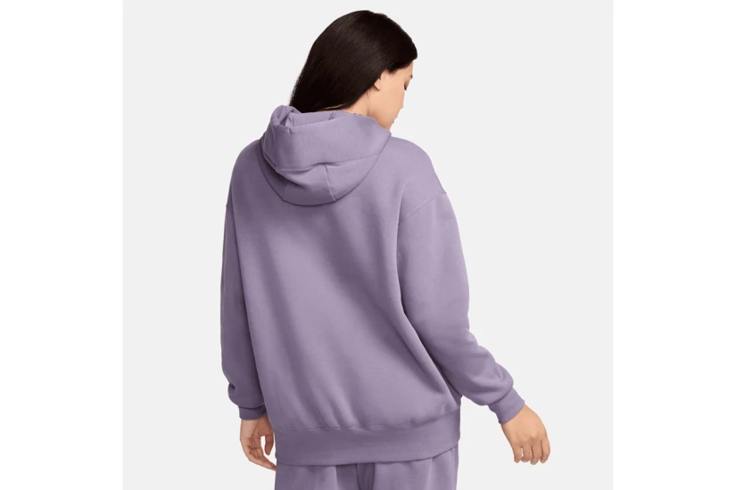 Nike Sportswear Phoenix Fleece Γυναικείο Φούτερ με Κουκούλα Μωβ
