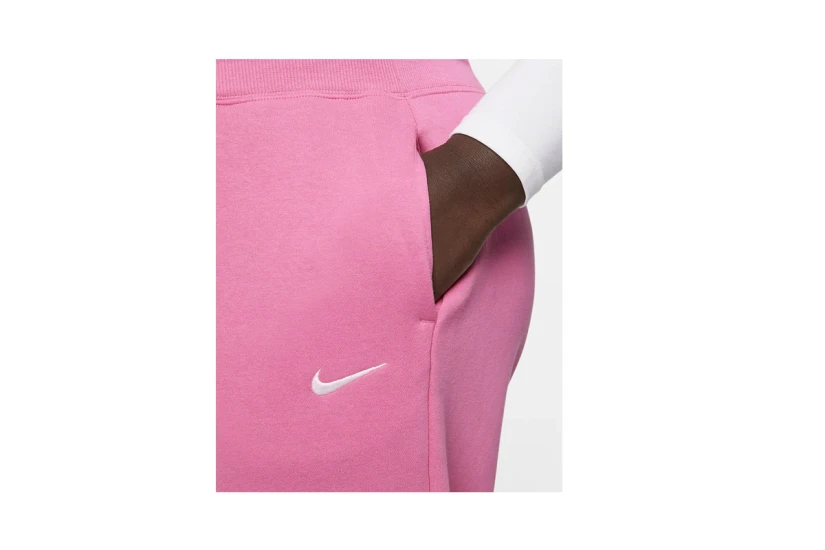 Nike Phoenix Fleece Γυναικείο Παντελόνι Φόρμας Ροζ