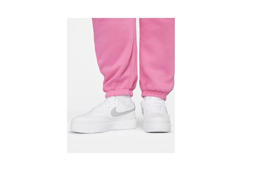 Nike Phoenix Fleece Γυναικείο Παντελόνι Φόρμας Ροζ