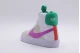 Nike Blazer Mid 77 Παιδικά Sneakers Λευκά, Μπεζ, Πράσινα, Μωβ