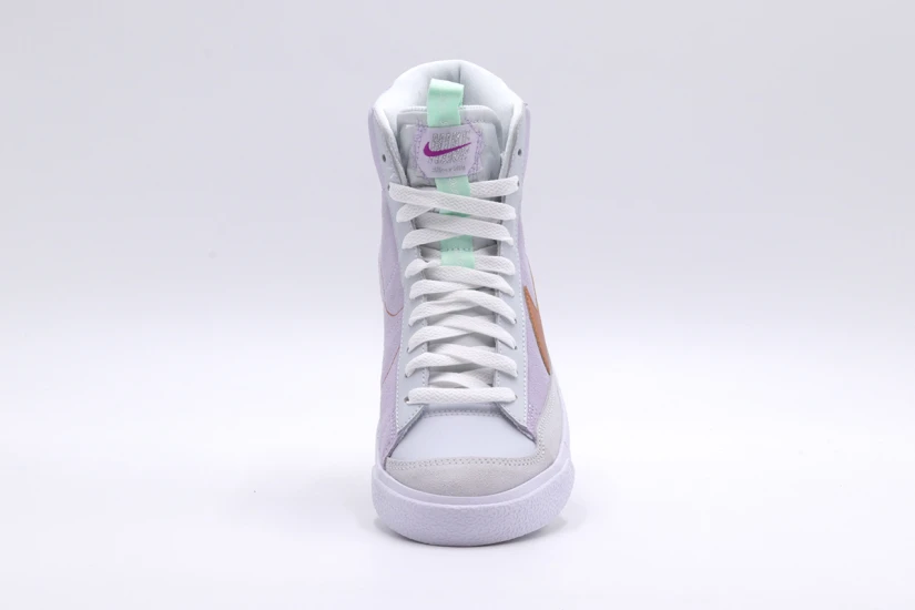 Nike Blazer Mid 77 Παιδικά Sneakers Μωβ, Γκρι, Μπρονζέ