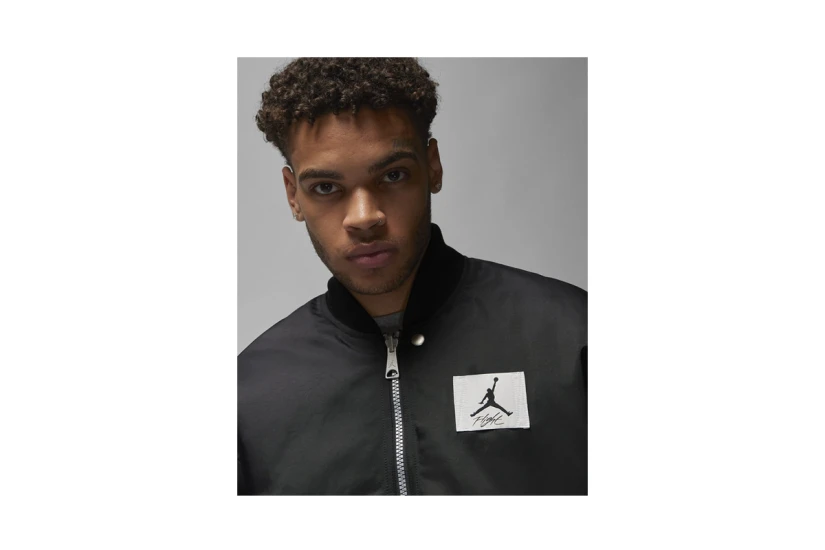 Jordan Essential Ανδρικό Bomber Μπουφάν Μαύρο