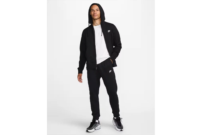 Nike Sportswear Club Fleece Ανδρικό Παντελόνι Φόρμας Μαύρο