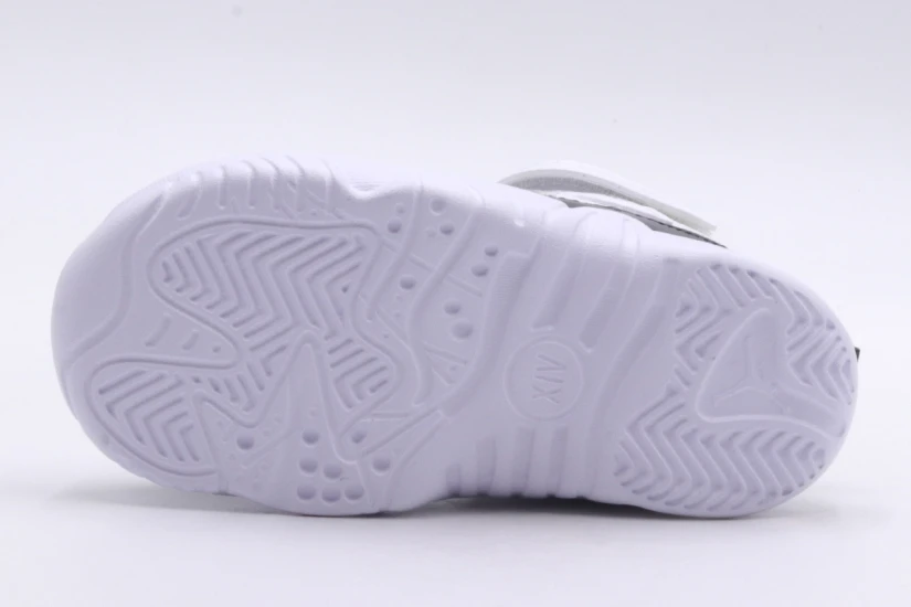Jordan Jumpman Two Trey Βρεφικά Sneakers Λευκά, Μαύρα, Κόκκινα