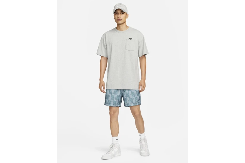 Nike Premium Essentials Ανδρικό Κοντομάνικο T-Shirt Γκρι