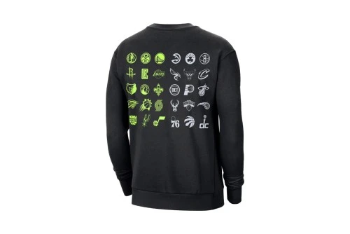 Nike Nba Team 31 Courtside Μπλούζα Με Λαιμόκοψη Ανδρική (DR9124 010)